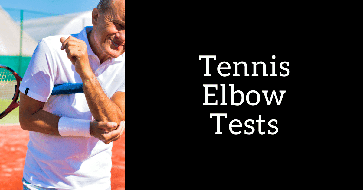 tests for tennis elbow